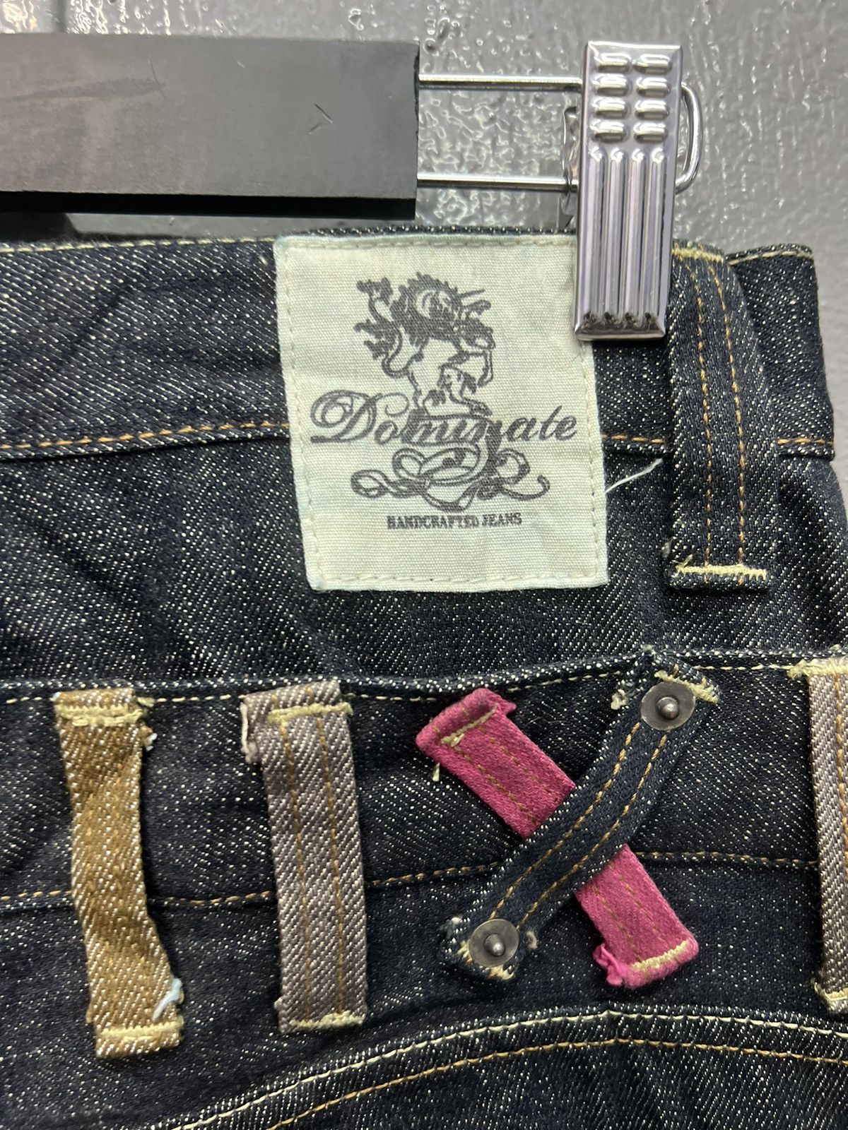 Japanese Brand DOMINATE HANDCRAFTED JEANS DOUBLEWAIST SIZE 32 Size US 32 / EU 48 - 11 Thumbnail