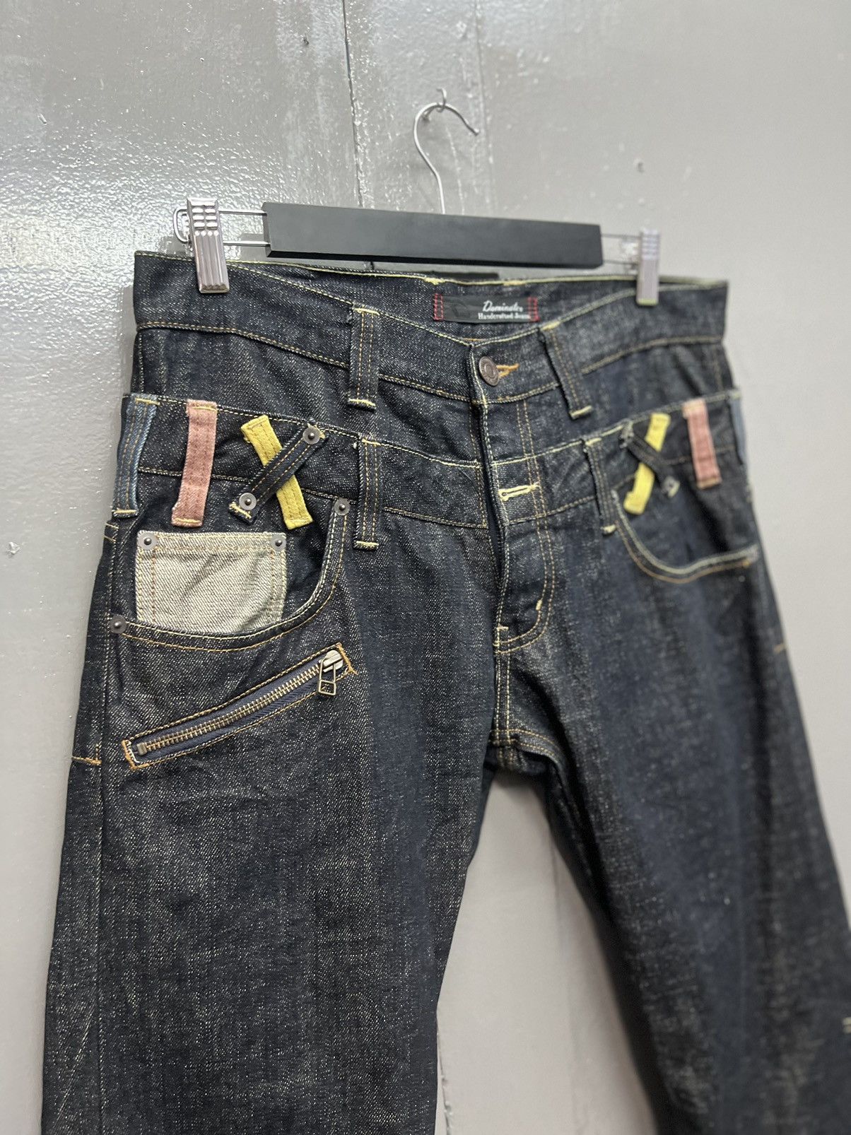 Japanese Brand DOMINATE HANDCRAFTED JEANS DOUBLEWAIST SIZE 32 Size US 32 / EU 48 - 5 Thumbnail
