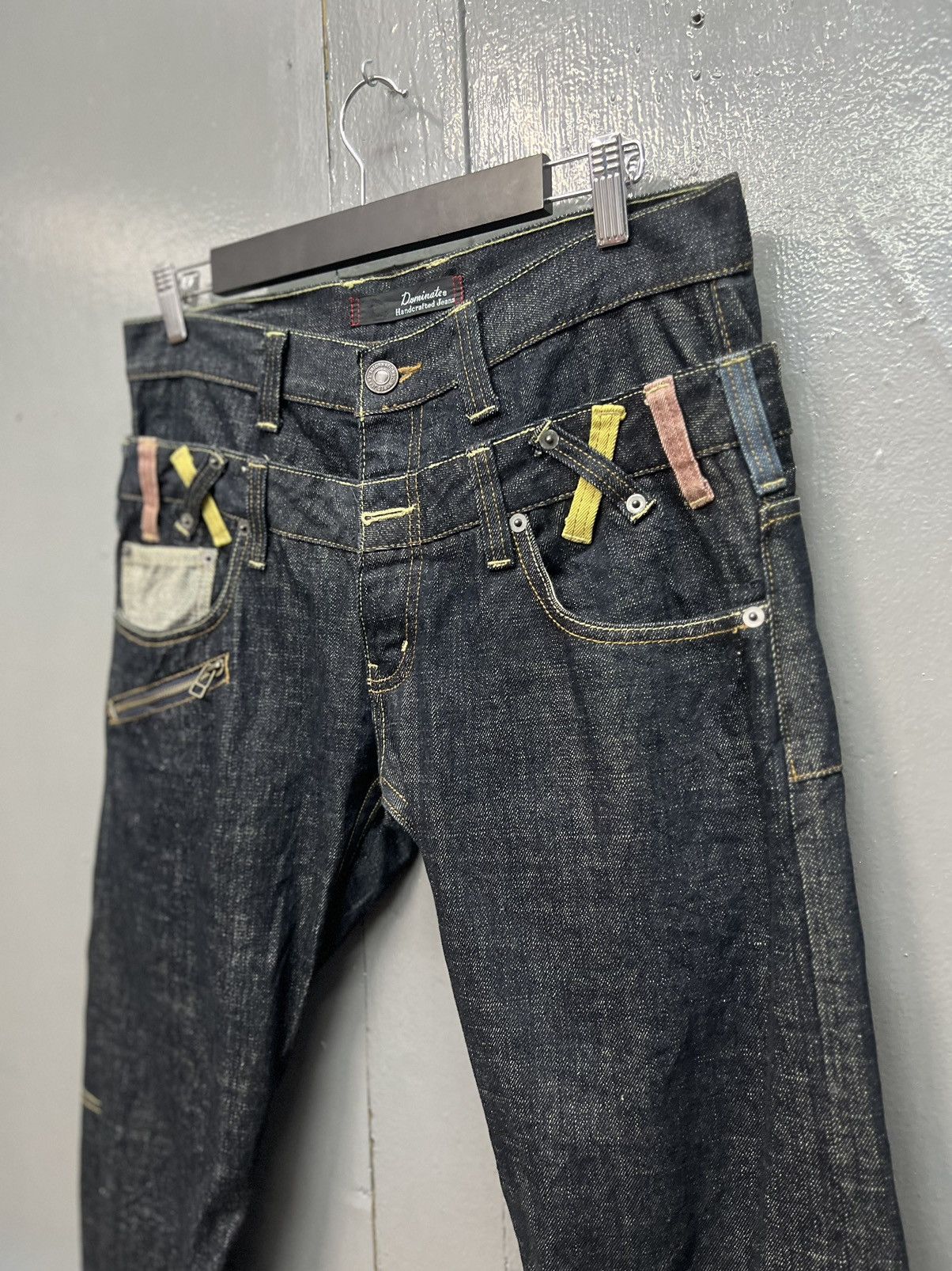 Japanese Brand DOMINATE HANDCRAFTED JEANS DOUBLEWAIST SIZE 32 Size US 32 / EU 48 - 4 Thumbnail