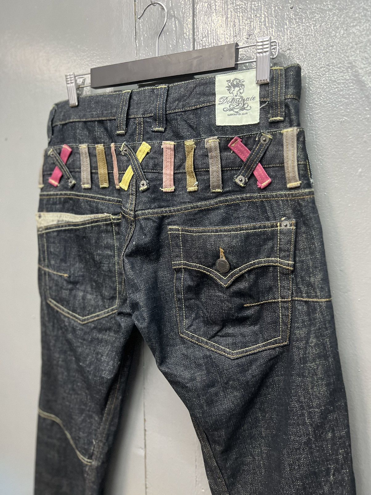 Japanese Brand DOMINATE HANDCRAFTED JEANS DOUBLEWAIST SIZE 32 Size US 32 / EU 48 - 9 Thumbnail