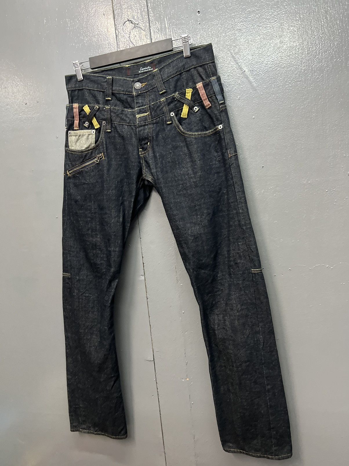 Japanese Brand DOMINATE HANDCRAFTED JEANS DOUBLEWAIST SIZE 32 Size US 32 / EU 48 - 3 Thumbnail