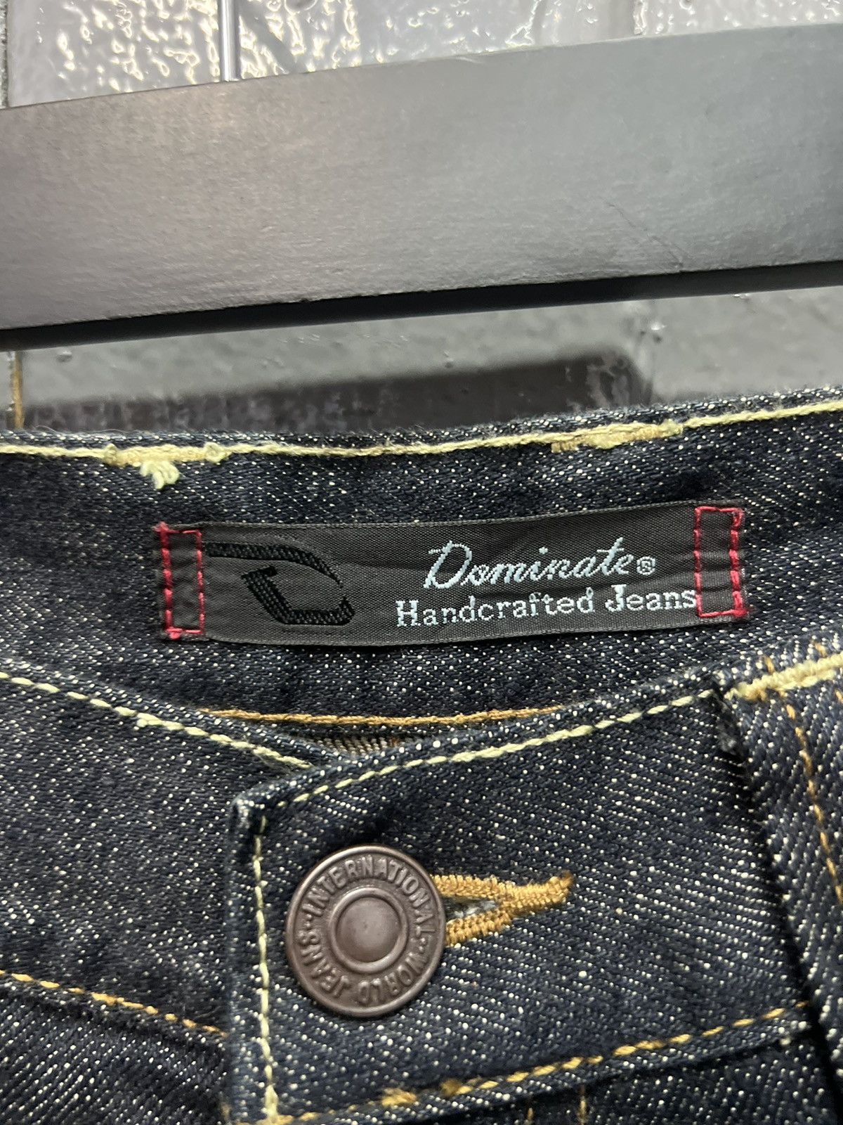 Japanese Brand DOMINATE HANDCRAFTED JEANS DOUBLEWAIST SIZE 32 Size US 32 / EU 48 - 12 Thumbnail