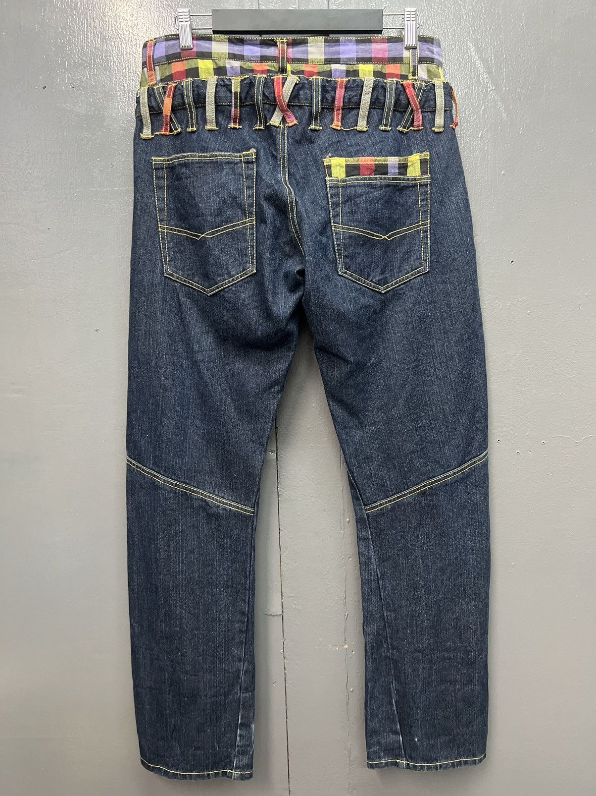 Japanese Brand AVANTGARDE🔥DOUBLE WAIST JEANS SIZE 32 Size US 32 / EU 48 - 8 Thumbnail
