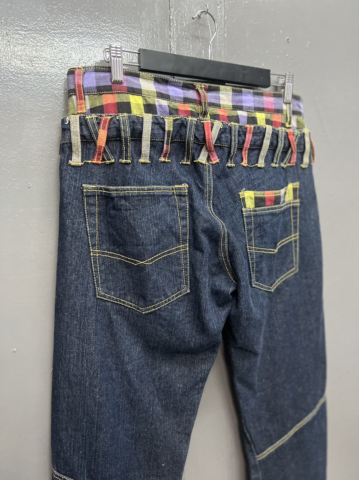 Japanese Brand AVANTGARDE🔥DOUBLE WAIST JEANS SIZE 32 Size US 32 / EU 48 - 9 Thumbnail