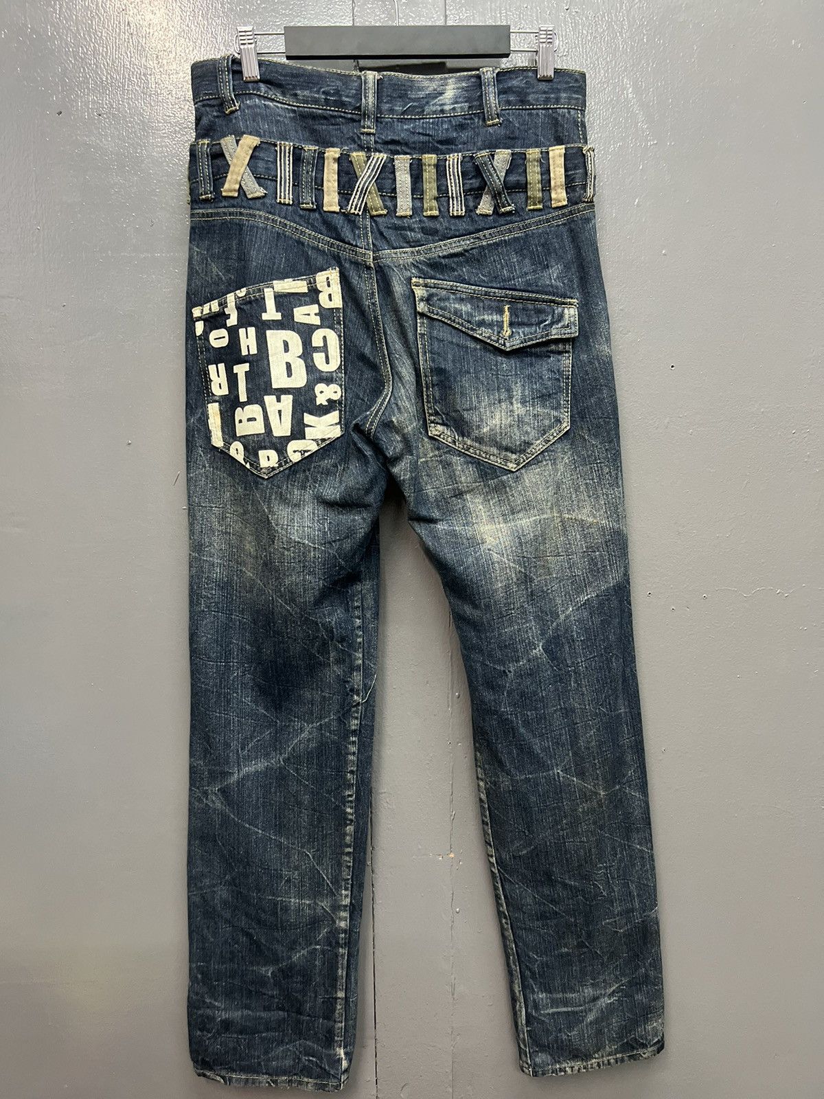 Japanese Brand STREETWEAR JEANS DOUBLE WAIST SIZE 32 Size US 32 / EU 48 - 8 Thumbnail