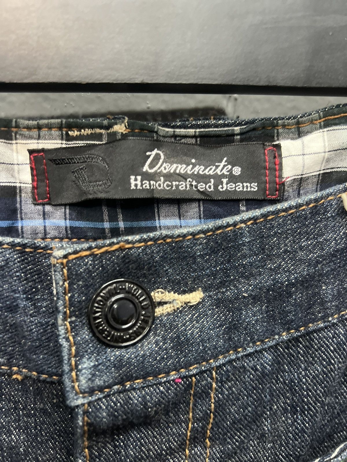 Japanese Brand DOMINATE HANDCRAFTED JEANS DOUBLE WASIT SIZE 34 Size US 34 / EU 50 - 13 Thumbnail
