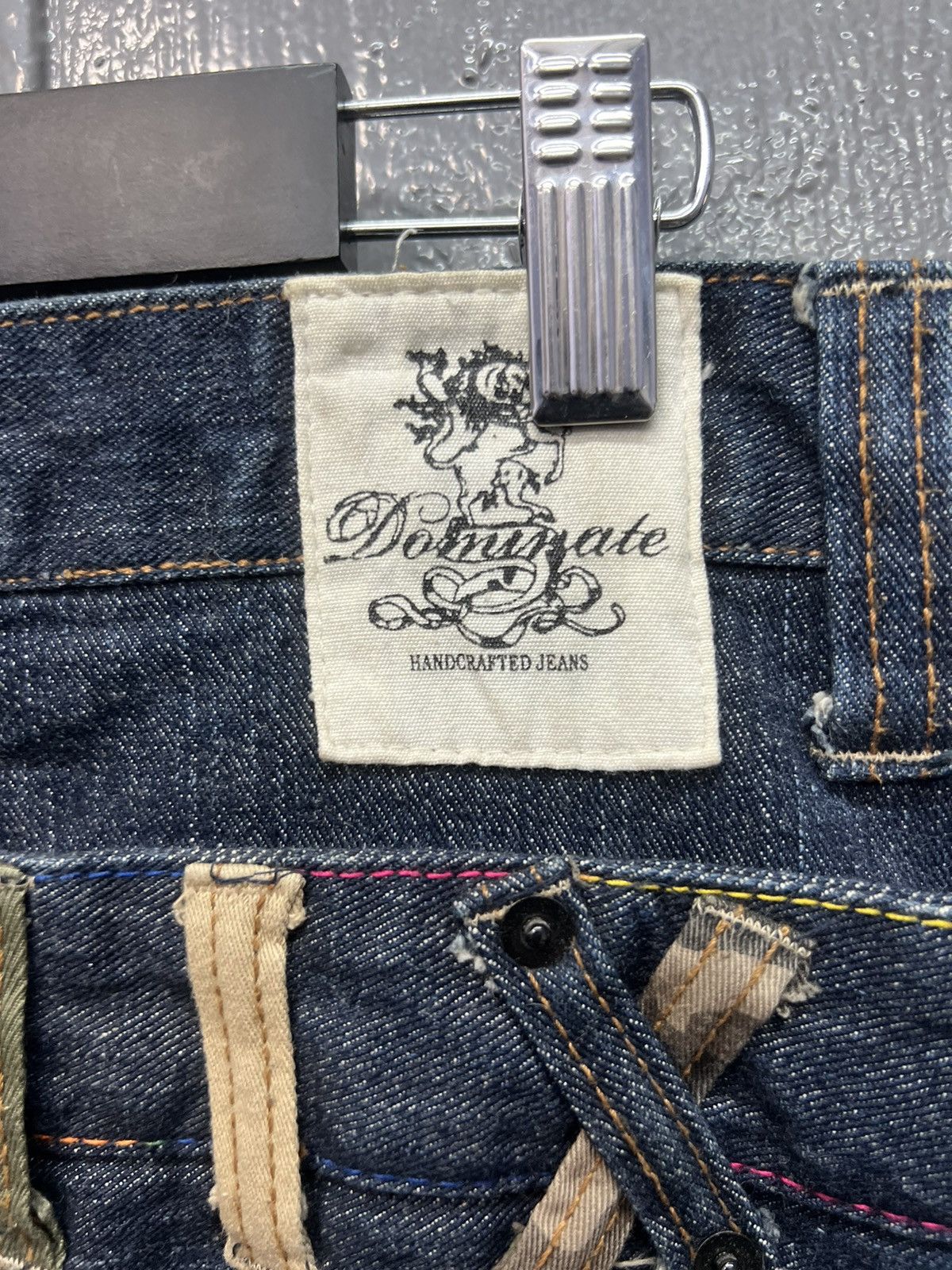 Japanese Brand DOMINATE HANDCRAFTED JEANS DOUBLE WASIT SIZE 34 Size US 34 / EU 50 - 9 Thumbnail