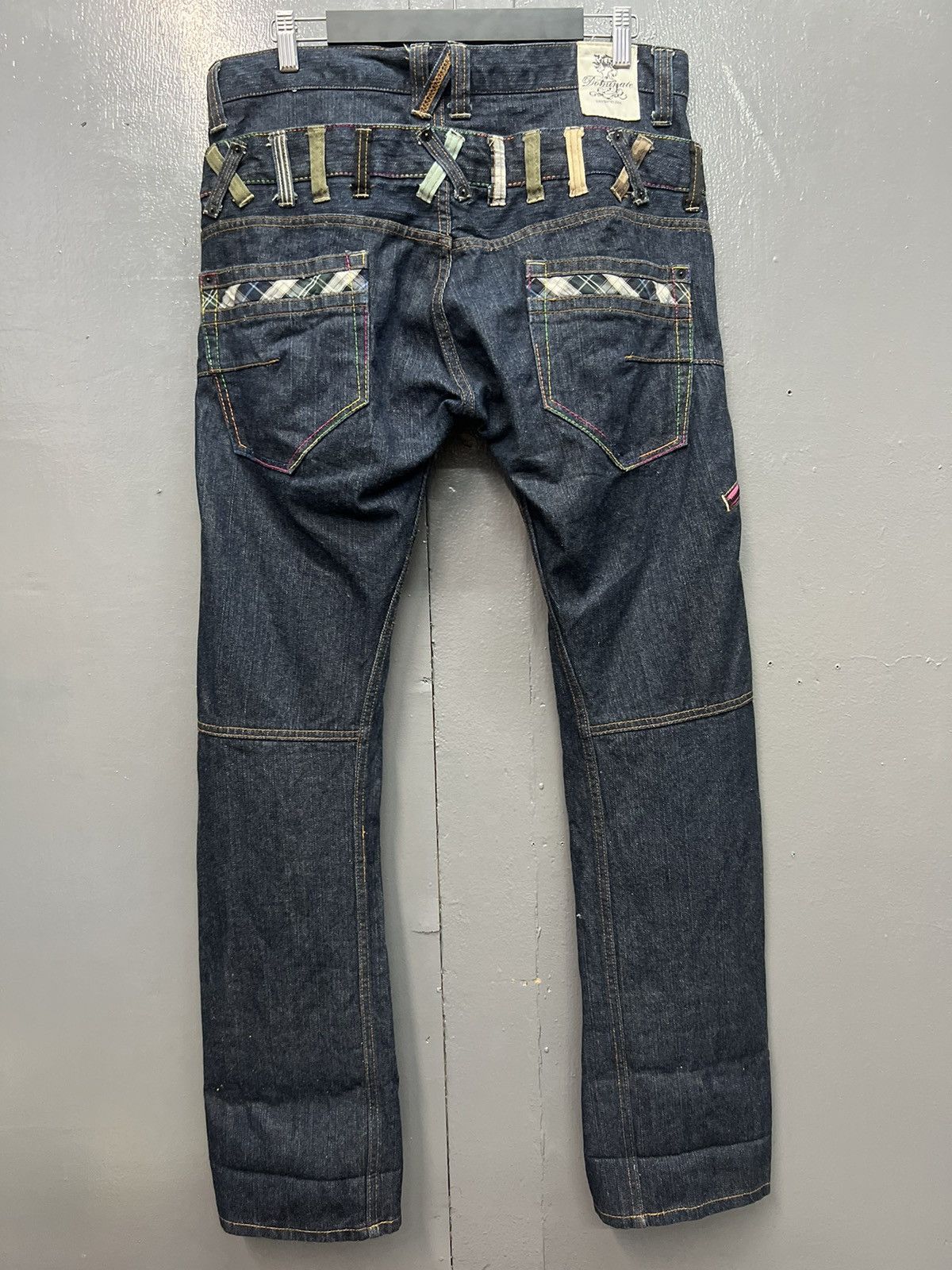 Japanese Brand DOMINATE HANDCRAFTED JEANS DOUBLE WASIT SIZE 34 Size US 34 / EU 50 - 12 Thumbnail