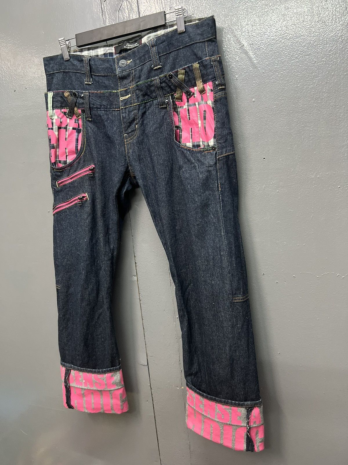 Japanese Brand DOMINATE HANDCRAFTED JEANS DOUBLE WASIT SIZE 34 Size US 34 / EU 50 - 3 Thumbnail