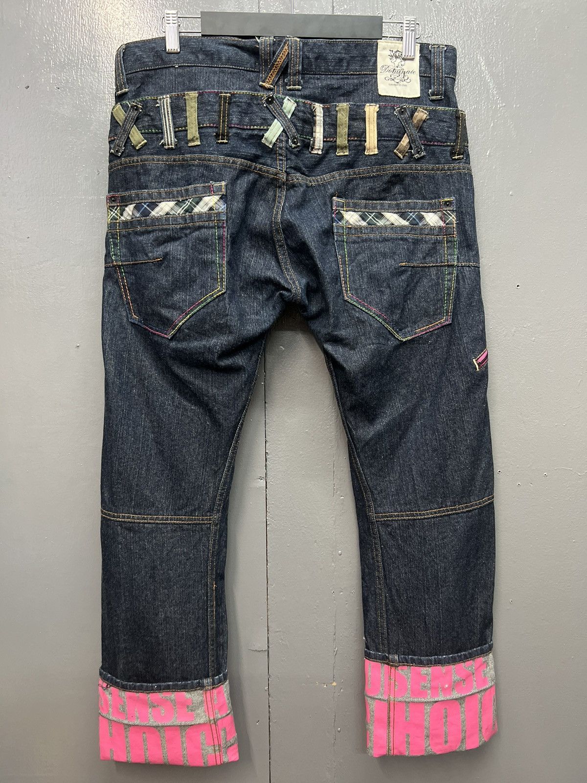 Japanese Brand DOMINATE HANDCRAFTED JEANS DOUBLE WASIT SIZE 34 Size US 34 / EU 50 - 8 Thumbnail