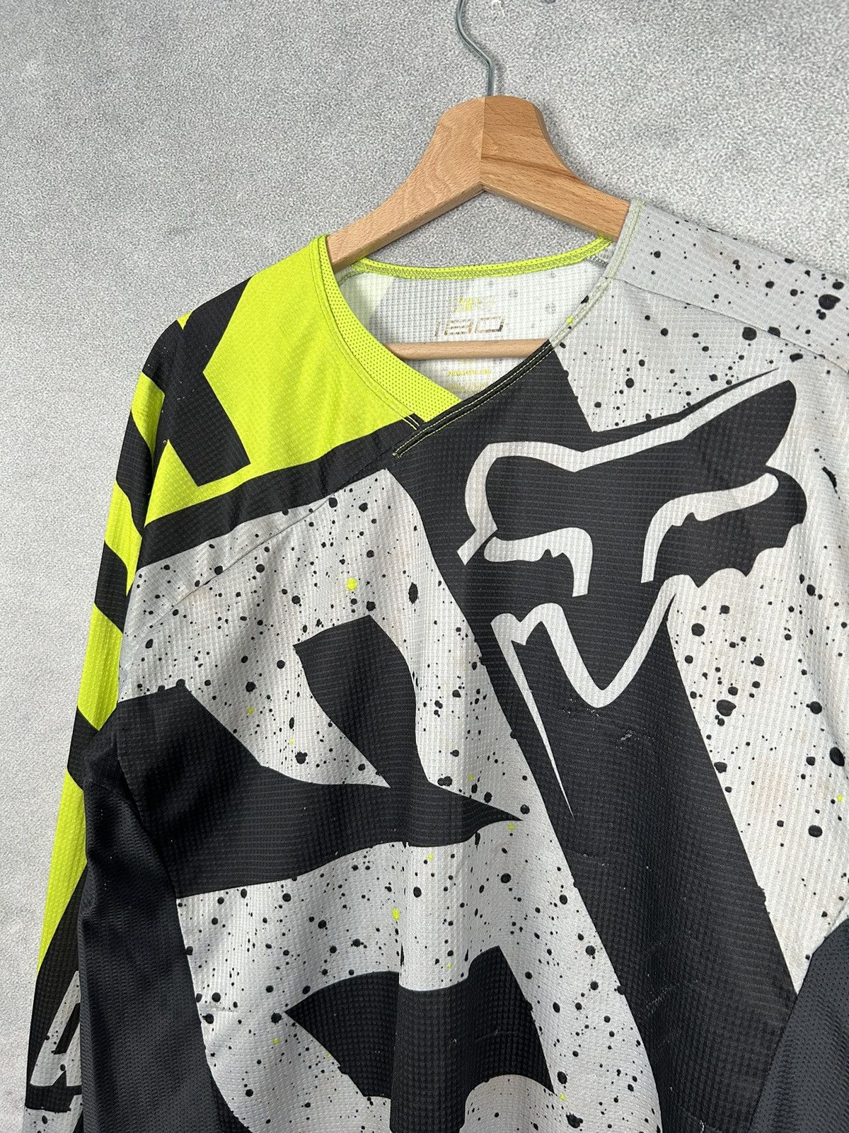 Fox Racing Vintage Fox Racing Jersey Longsleeve Motorsport Size US L / EU 52-54 / 3 - 3 Thumbnail