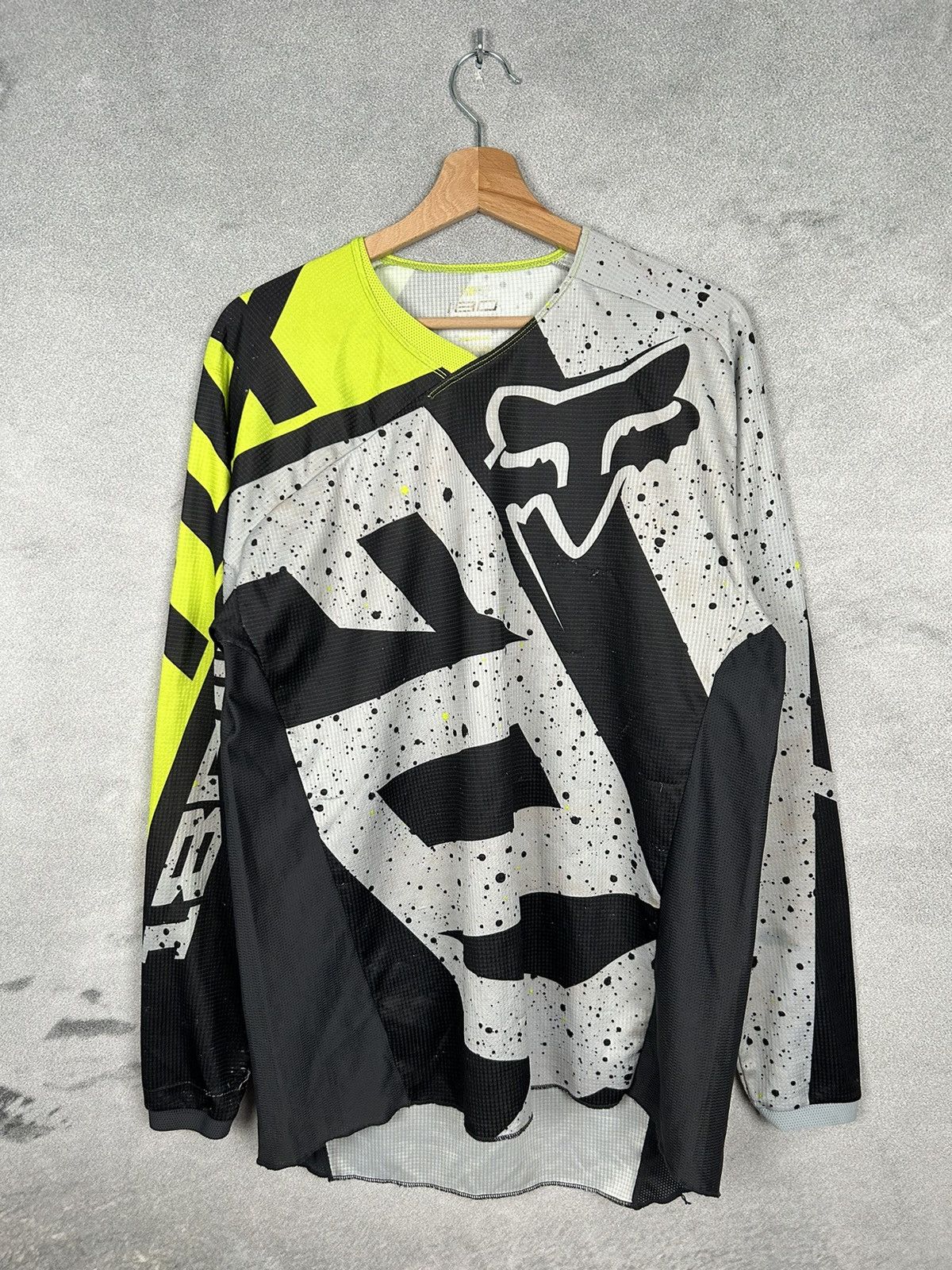 Fox Racing Vintage Fox Racing Jersey Longsleeve Motorsport Size US L / EU 52-54 / 3 - 1 Thumbnail
