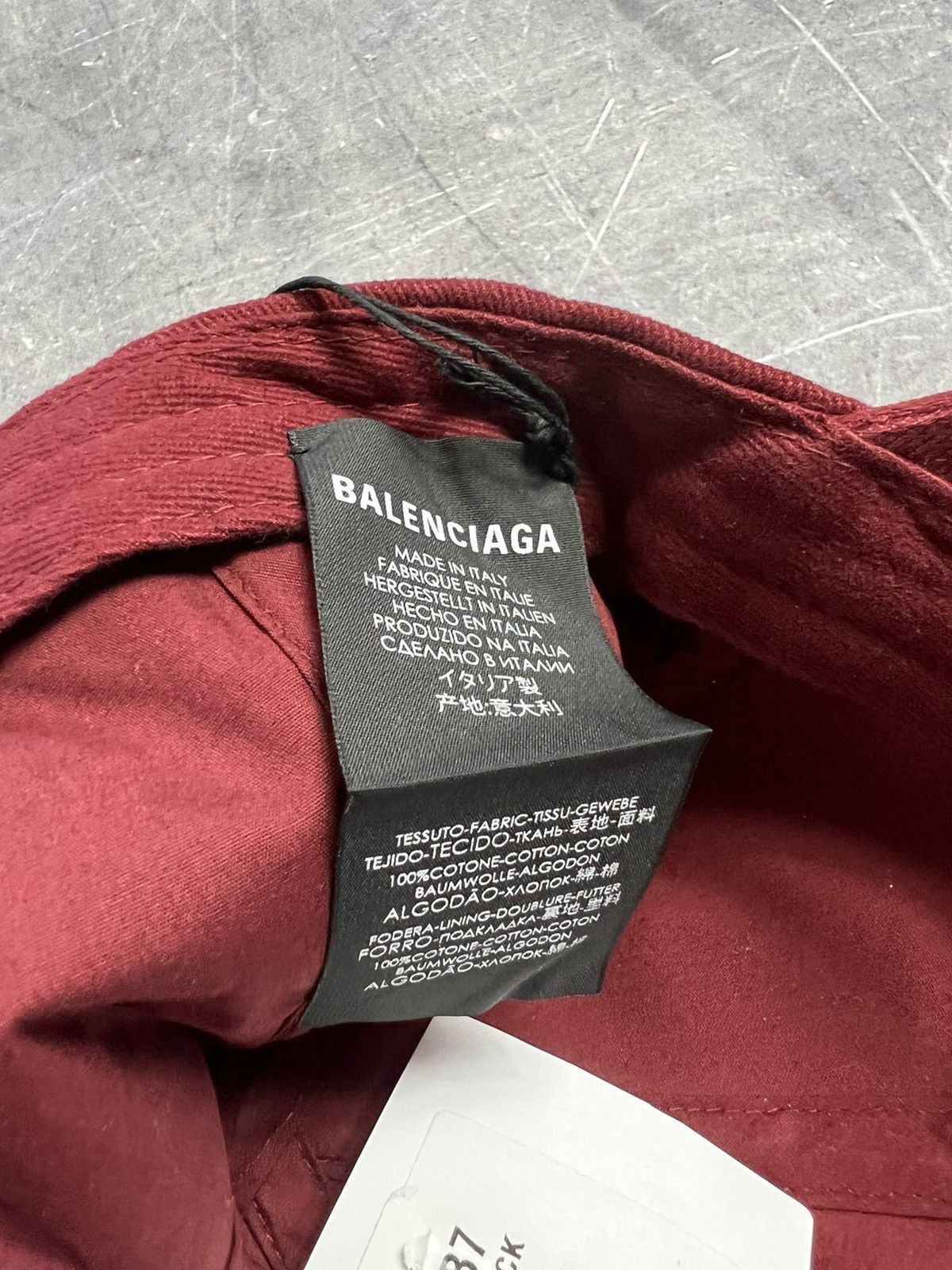 Balenciaga Balenciaga Embroidered Logo Hat Size ONE SIZE - 5 Thumbnail