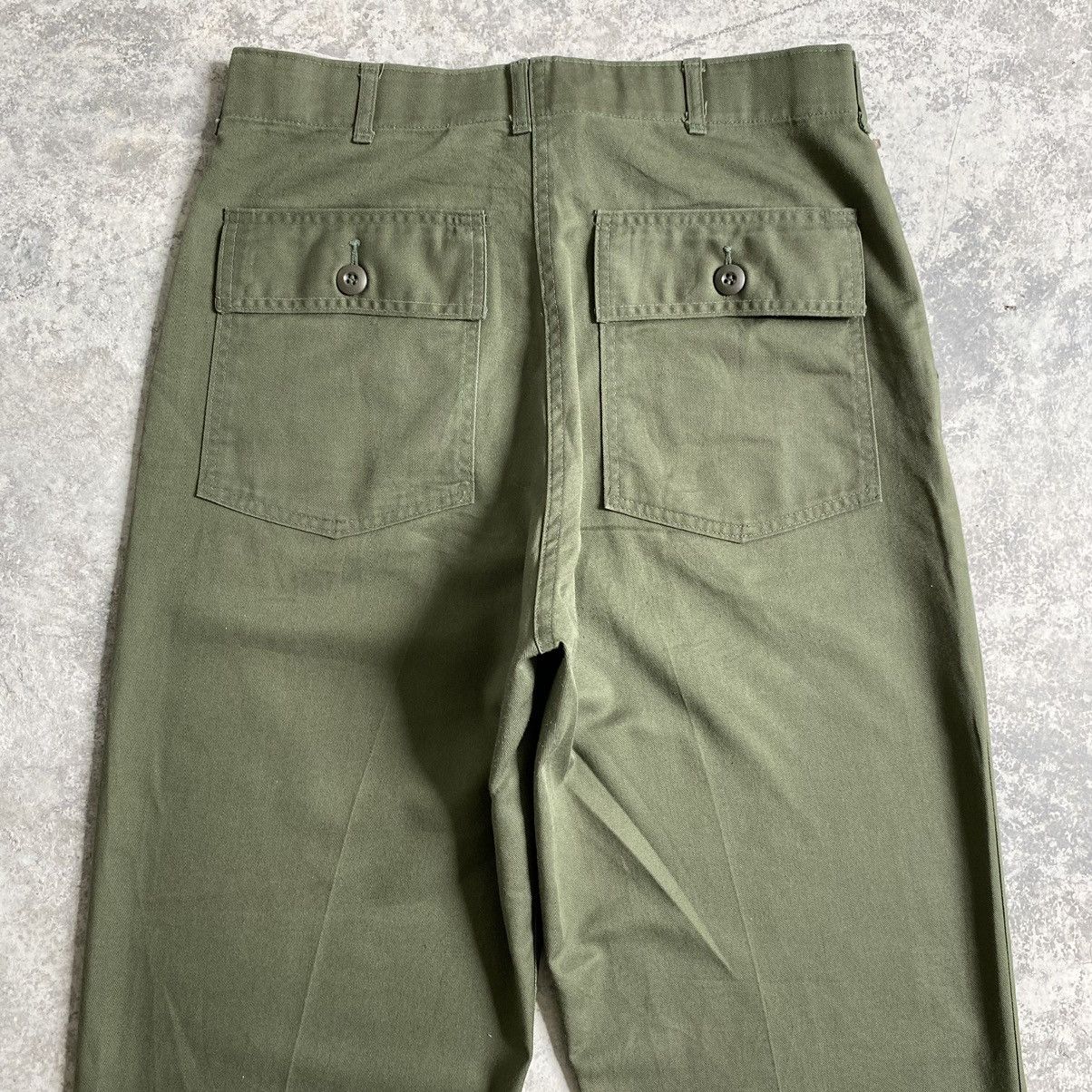 Vintage Vintage OG 507 Fatigue Military Cropped Baker Pants Size US 32 / EU 48 - 11 Thumbnail