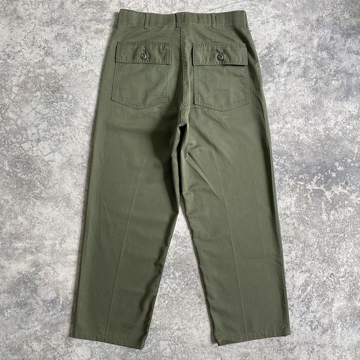 Vintage Vintage OG 507 Fatigue Military Cropped Baker Pants Size US 32 / EU 48 - 10 Thumbnail