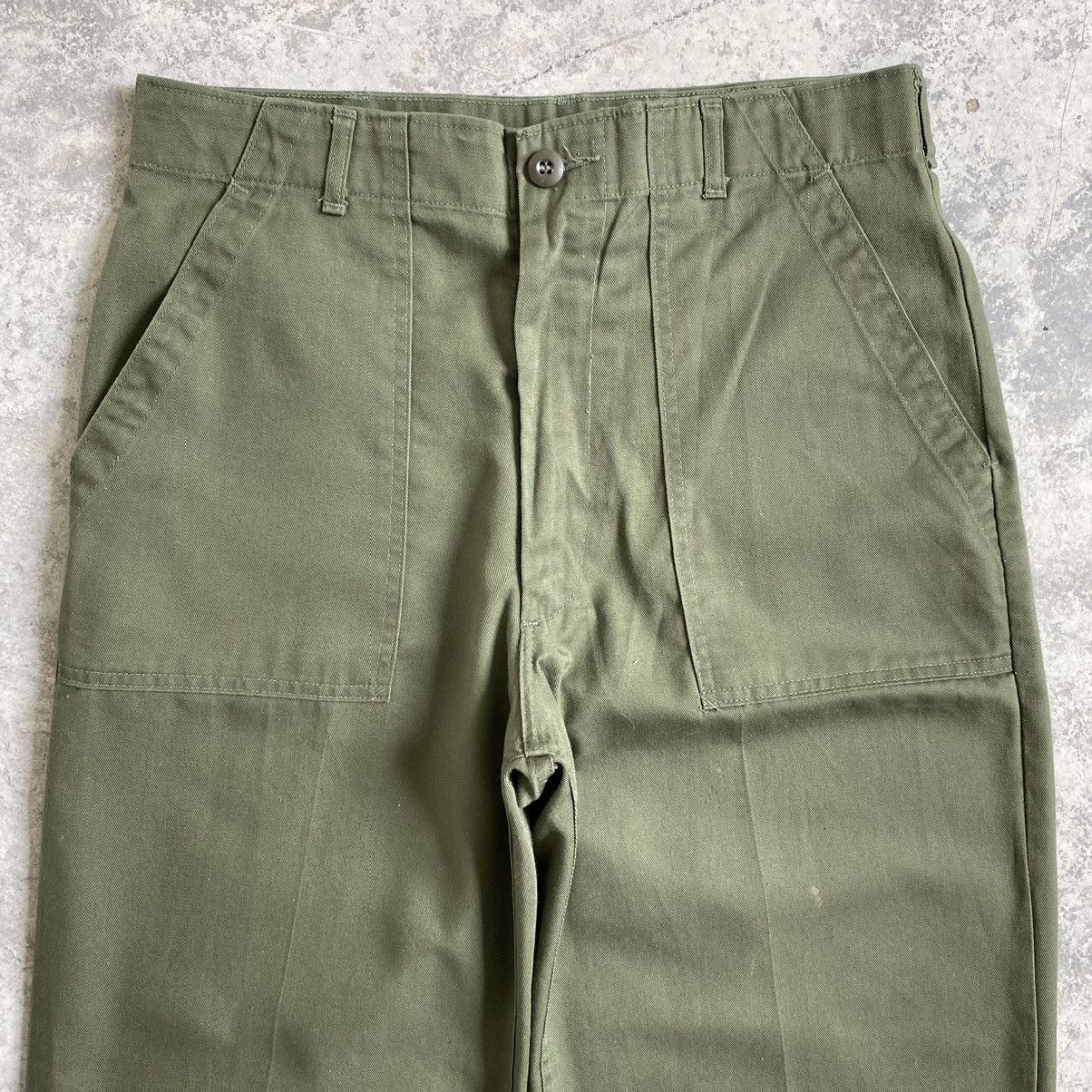 Vintage Vintage OG 507 Fatigue Military Cropped Baker Pants Size US 32 / EU 48 - 6 Thumbnail