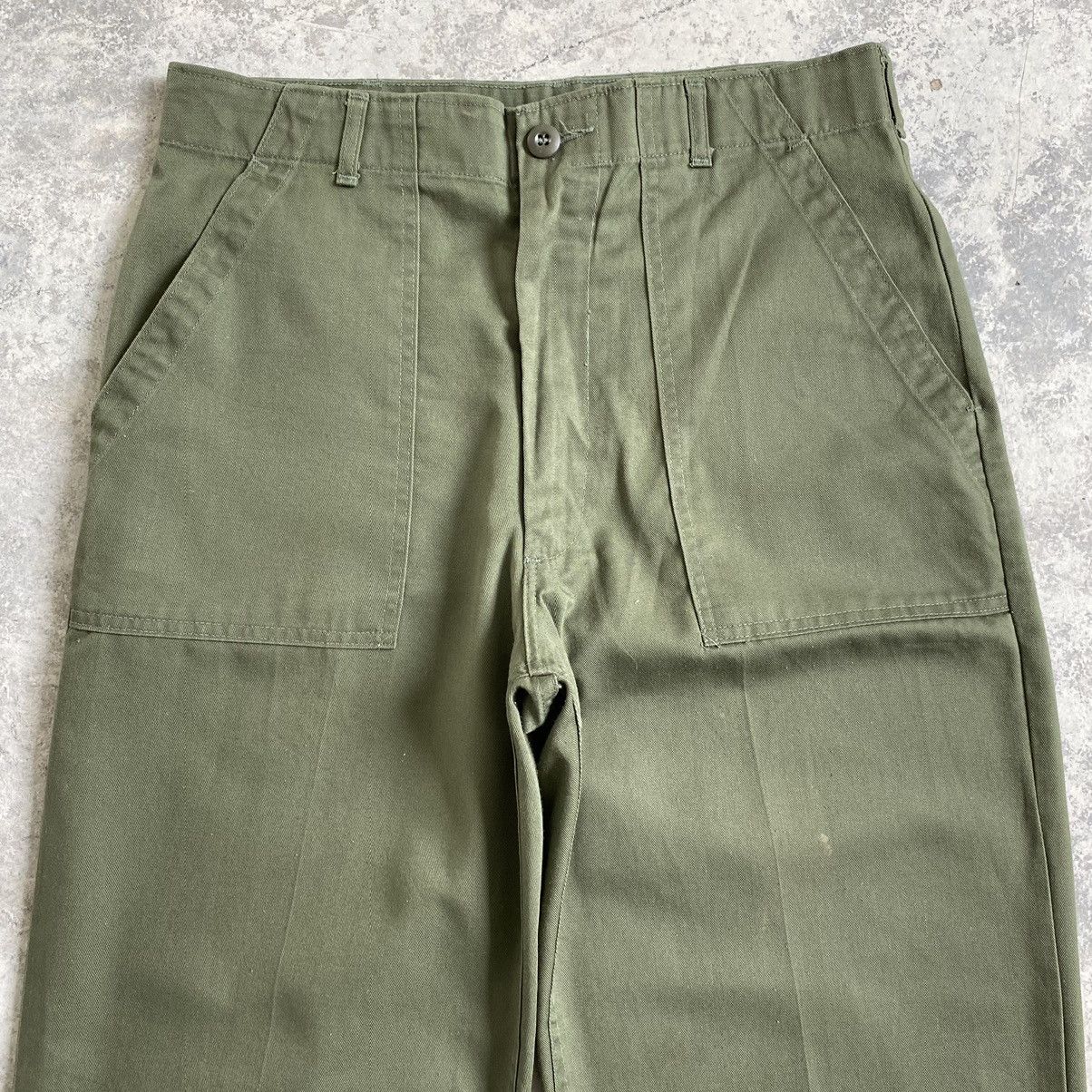 Vintage Vintage OG 507 Fatigue Military Cropped Baker Pants Size US 32 / EU 48 - 2 Thumbnail
