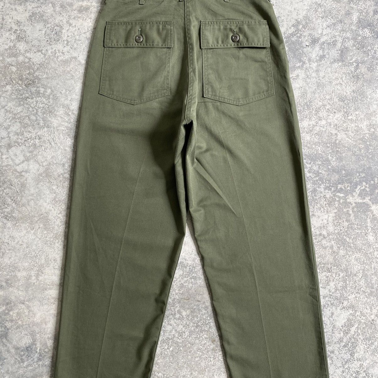 Vintage Vintage OG 507 Fatigue Military Cropped Baker Pants Size US 32 / EU 48 - 13 Thumbnail