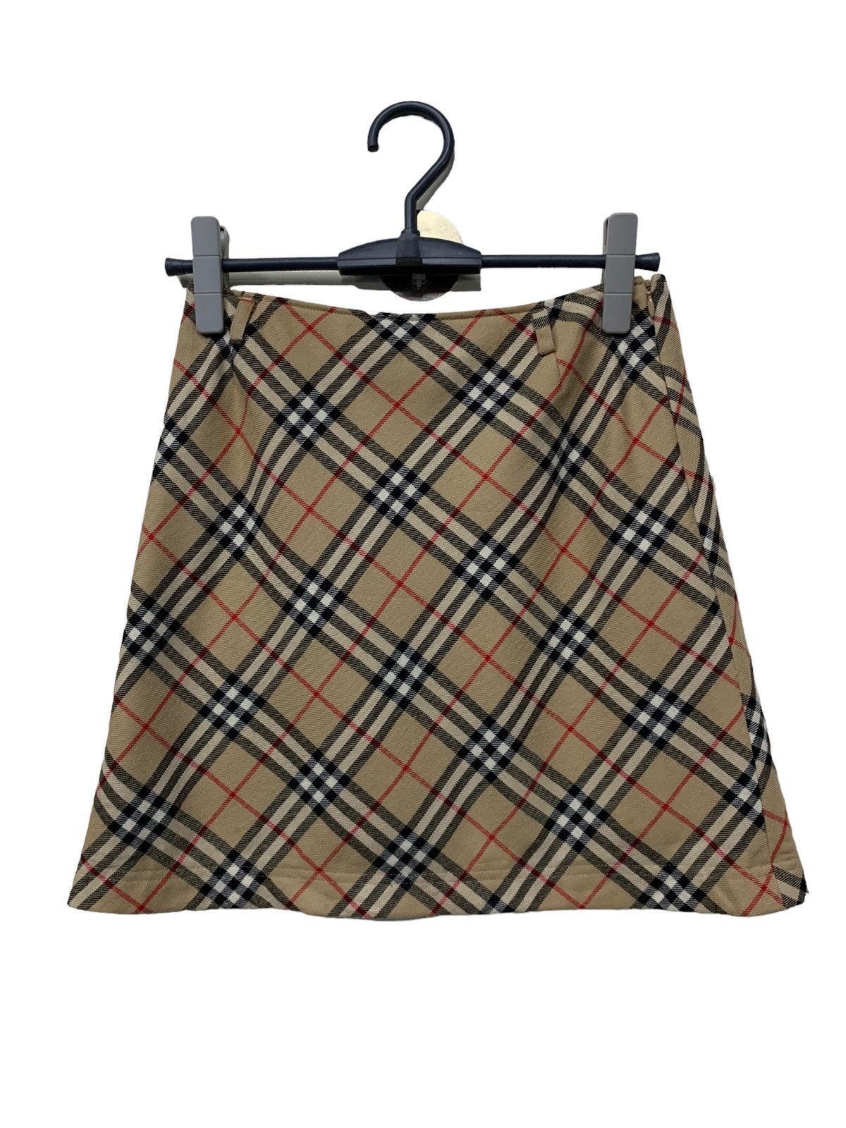 Burberry × Burberry Prorsum 🔥BURBERRY BLUE LABEL NOVACHECK MINI SKIRTS Size 28" / US 6 / IT 42 - 1 Thumbnail