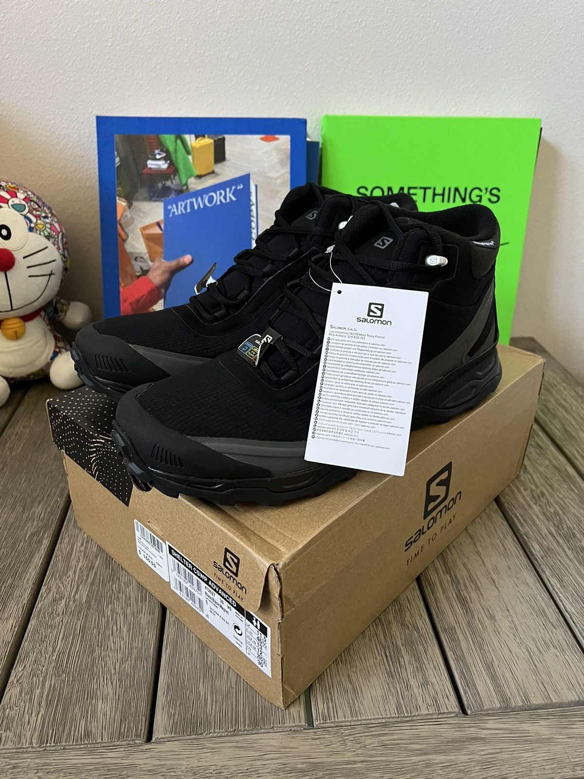 image of Salomon Shelter Cswp Advanced Boots in Black, Men's (Size 12)