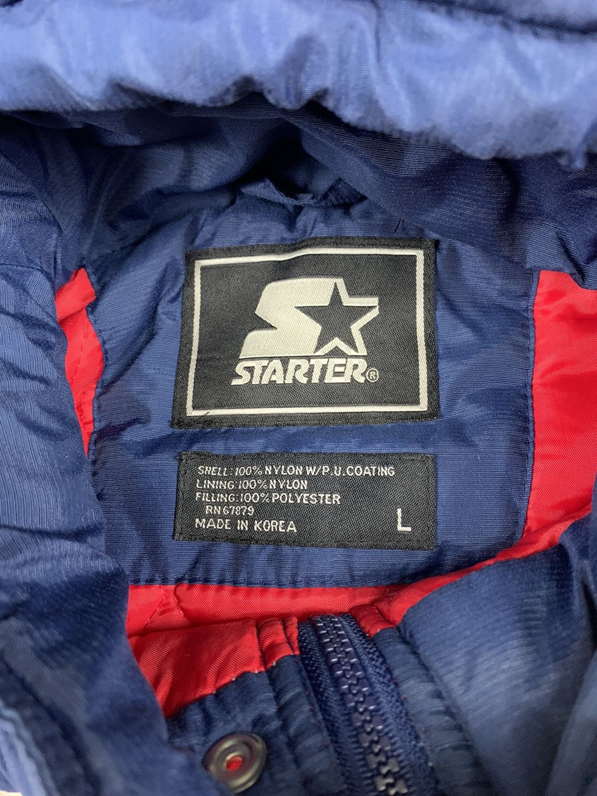 Starter Vintage 90’s Starter anorak jacket Size US L / EU 52-54 / 3 - 9 Thumbnail