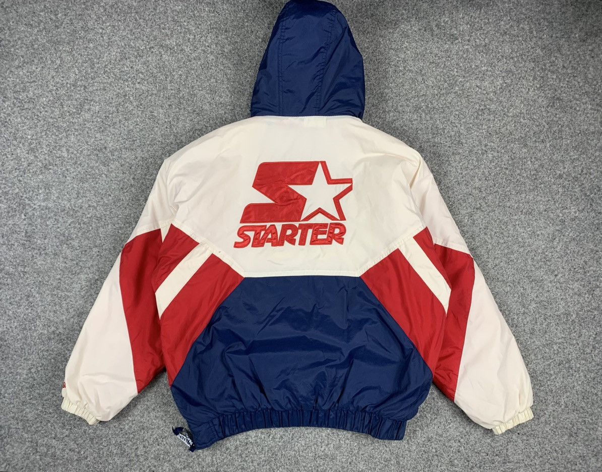 Starter Vintage 90’s Starter anorak jacket Size US L / EU 52-54 / 3 - 2 Thumbnail