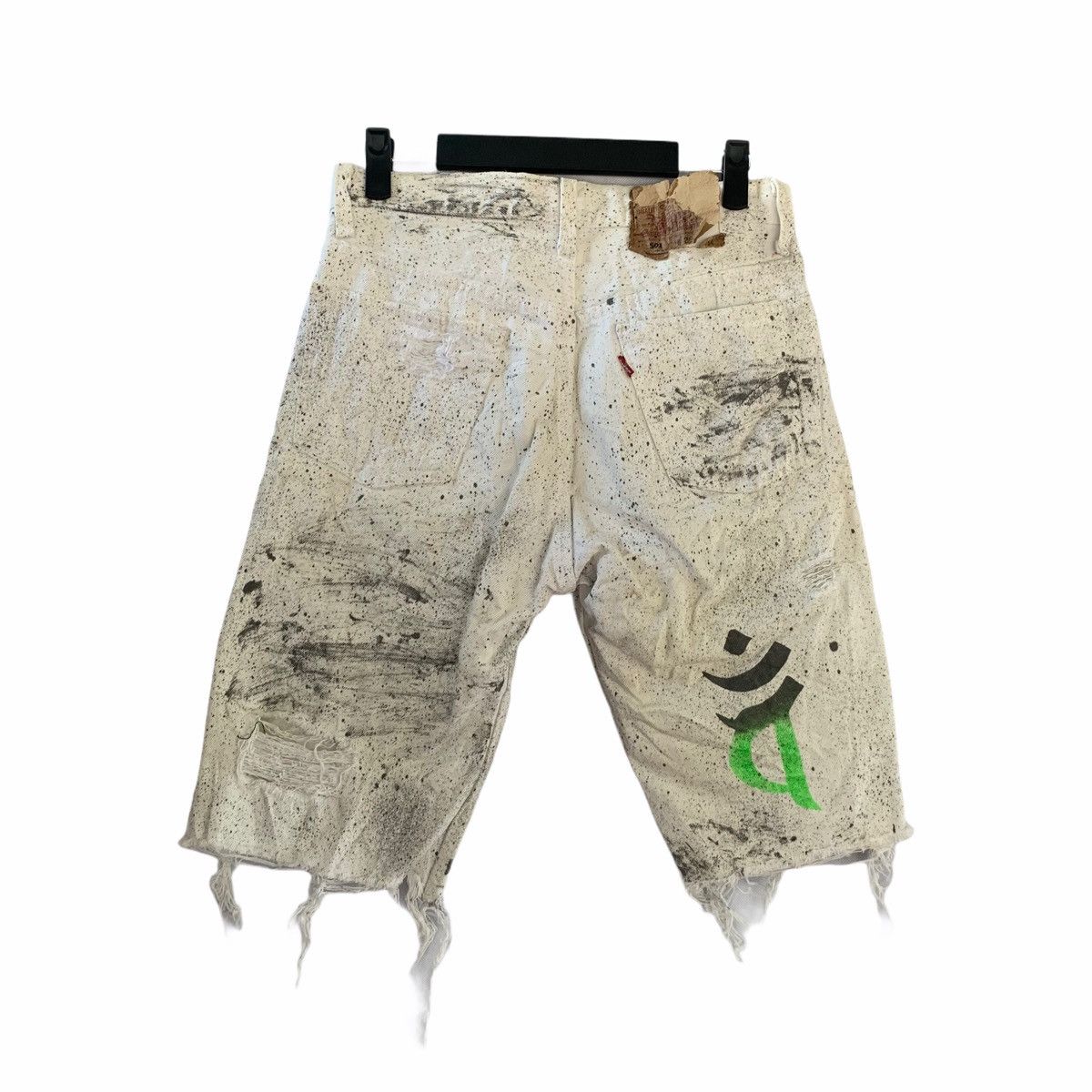 Levi's Levi’s 501 Button 552 Distressed Short Pant Thrashed Size US 29 - 2 Thumbnail