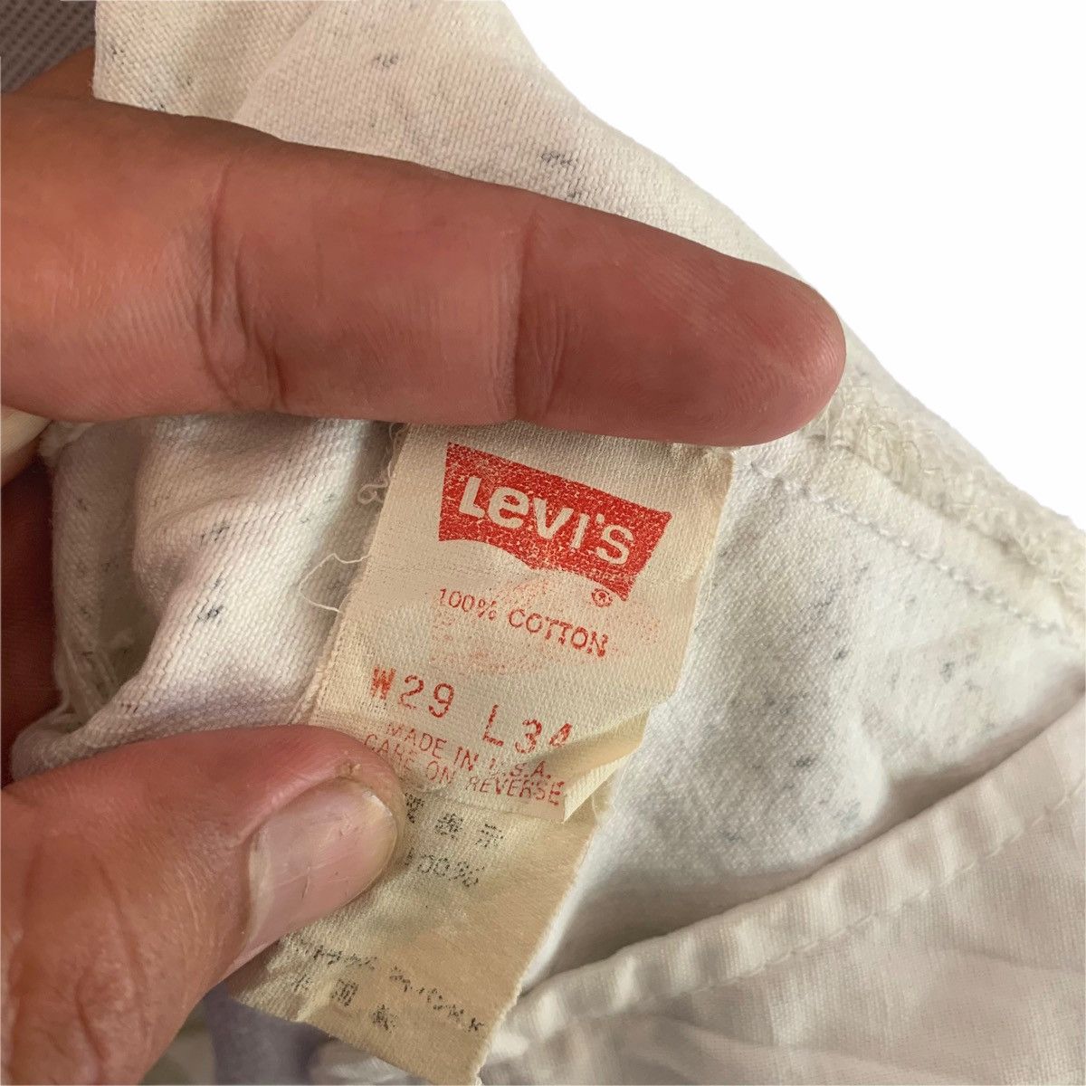 Levi's Levi’s 501 Button 552 Distressed Short Pant Thrashed Size US 29 - 11 Thumbnail