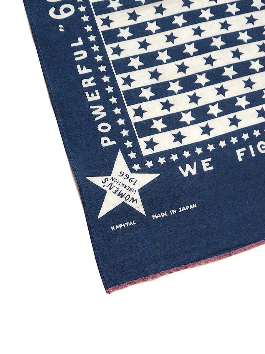 Kapital Kapital Mini Fight Peace Bandana Size ONE SIZE - 3 Thumbnail