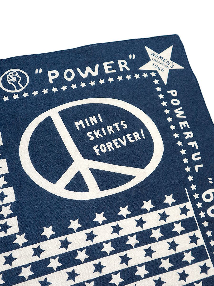 Kapital Kapital Mini Fight Peace Bandana Size ONE SIZE - 7 Thumbnail