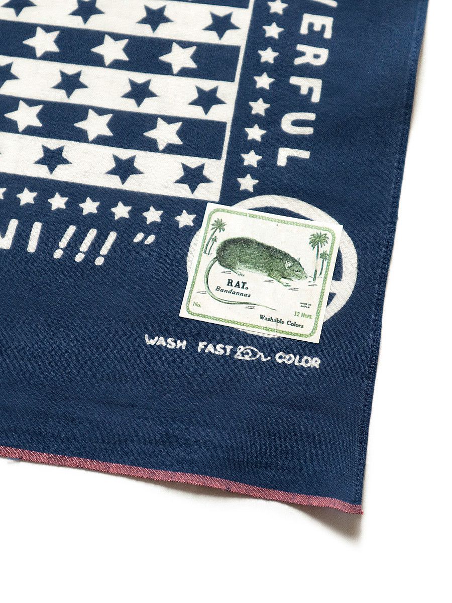 Kapital Kapital Mini Fight Peace Bandana Size ONE SIZE - 4 Thumbnail