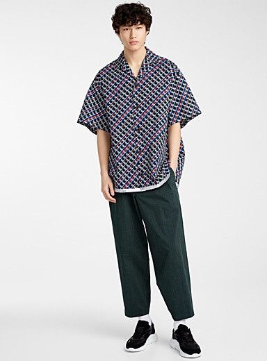 Kolor KOLOR geometric print shirt Size US L / EU 52-54 / 3 - 1 Thumbnail