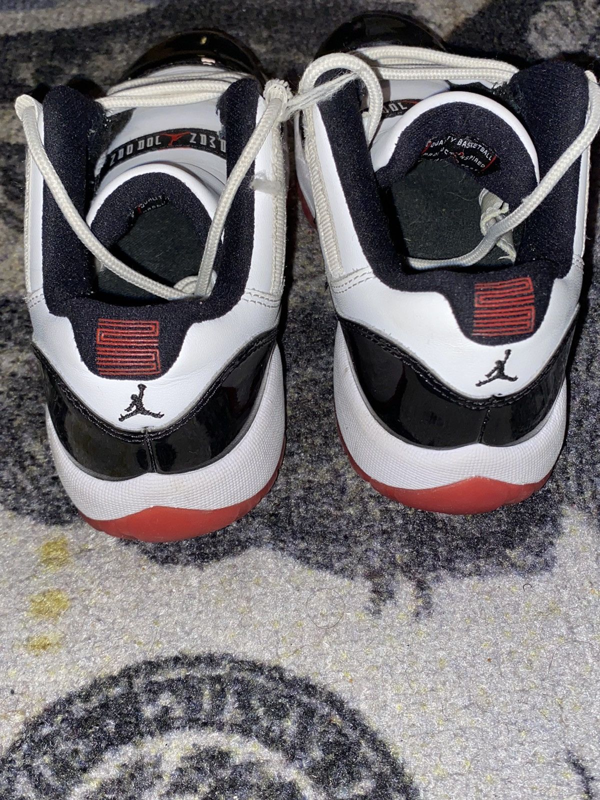 Jordan Brand × Nike Jordan 11 Retro Low Concord Bred (4Y Grade School) Size US 5.5 / IT 35.5 - 4 Thumbnail
