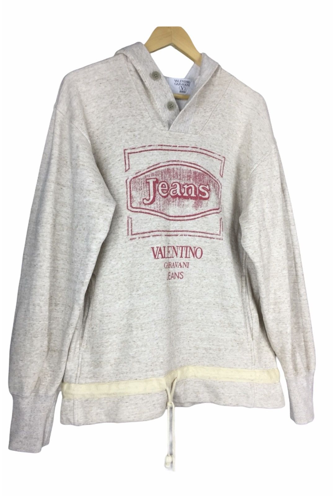 Valentino VALENTINO GARAVANI HOODIE BIG LOGO Size US L / EU 52-54 / 3 - 3 Thumbnail