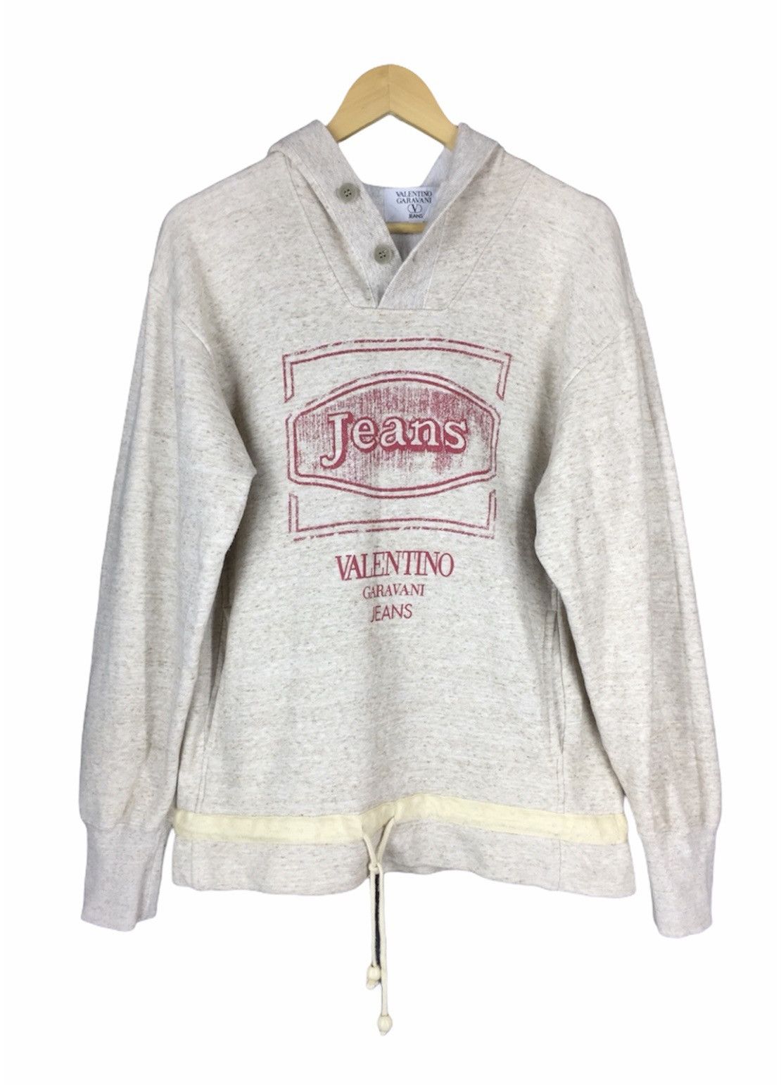 Valentino VALENTINO GARAVANI HOODIE BIG LOGO Size US L / EU 52-54 / 3 - 1 Thumbnail