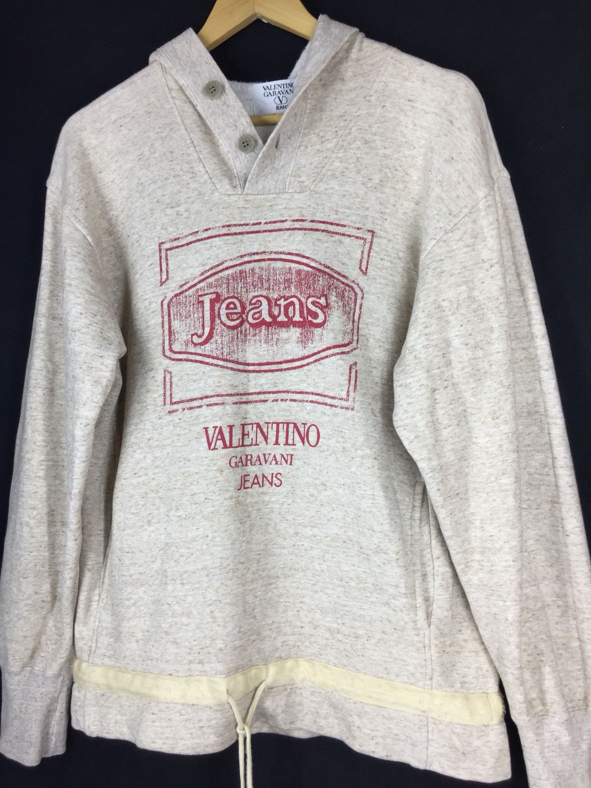 Valentino VALENTINO GARAVANI HOODIE BIG LOGO Size US L / EU 52-54 / 3 - 4 Thumbnail