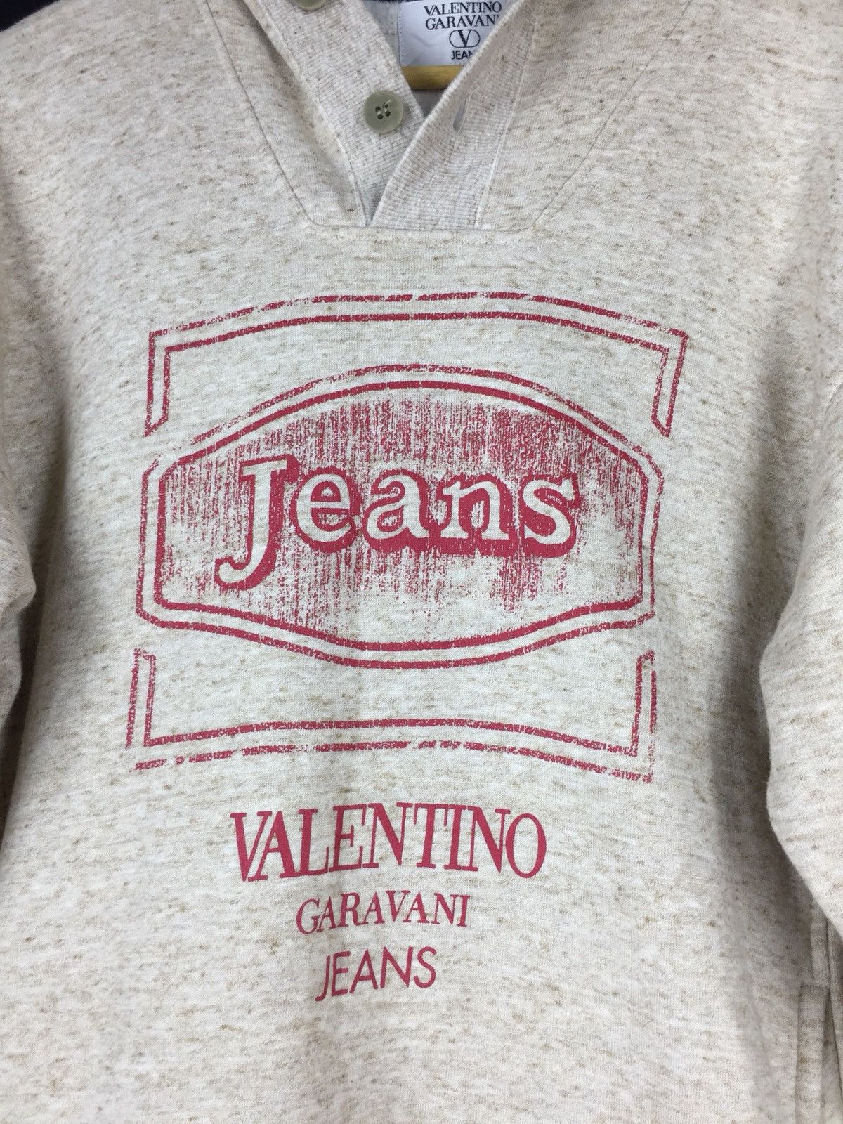 Valentino VALENTINO GARAVANI HOODIE BIG LOGO Size US L / EU 52-54 / 3 - 5 Thumbnail
