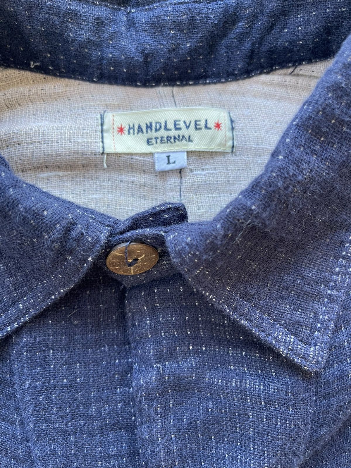 Eternal ETERNAL BLUE INDIGO DOUBLE POCKET SHIRT Size US L / EU 52-54 / 3 - 12 Thumbnail