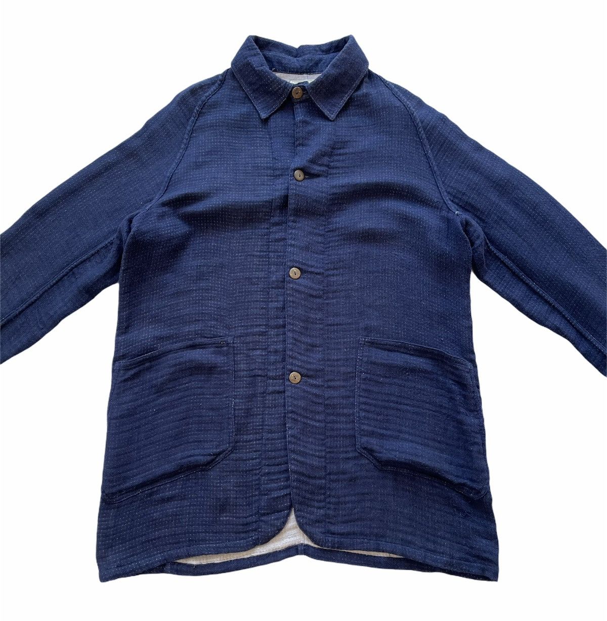 Eternal ETERNAL BLUE INDIGO DOUBLE POCKET SHIRT Size US L / EU 52-54 / 3 - 4 Thumbnail