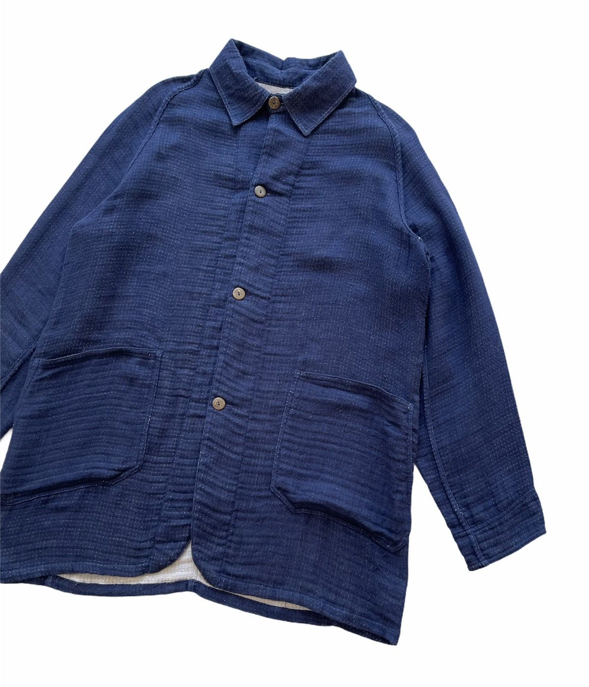 Eternal ETERNAL BLUE INDIGO DOUBLE POCKET SHIRT Size US L / EU 52-54 / 3 - 5 Thumbnail