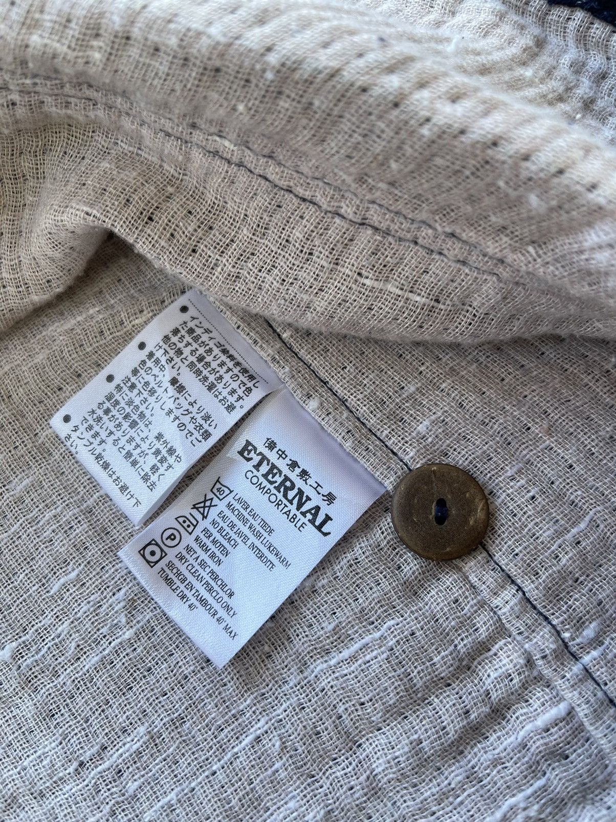 Eternal ETERNAL BLUE INDIGO DOUBLE POCKET SHIRT Size US L / EU 52-54 / 3 - 13 Thumbnail