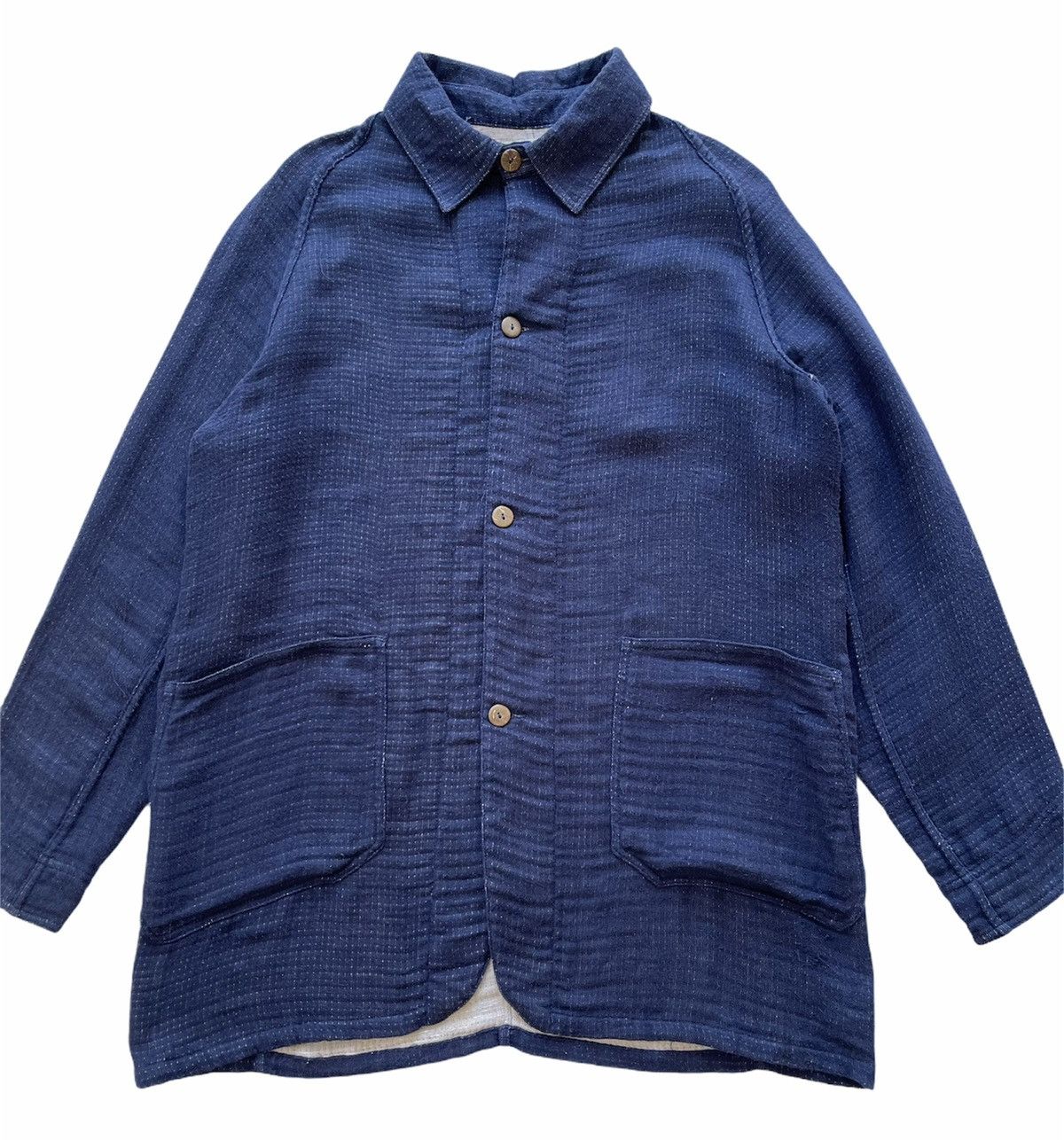 Eternal ETERNAL BLUE INDIGO DOUBLE POCKET SHIRT Size US L / EU 52-54 / 3 - 7 Thumbnail