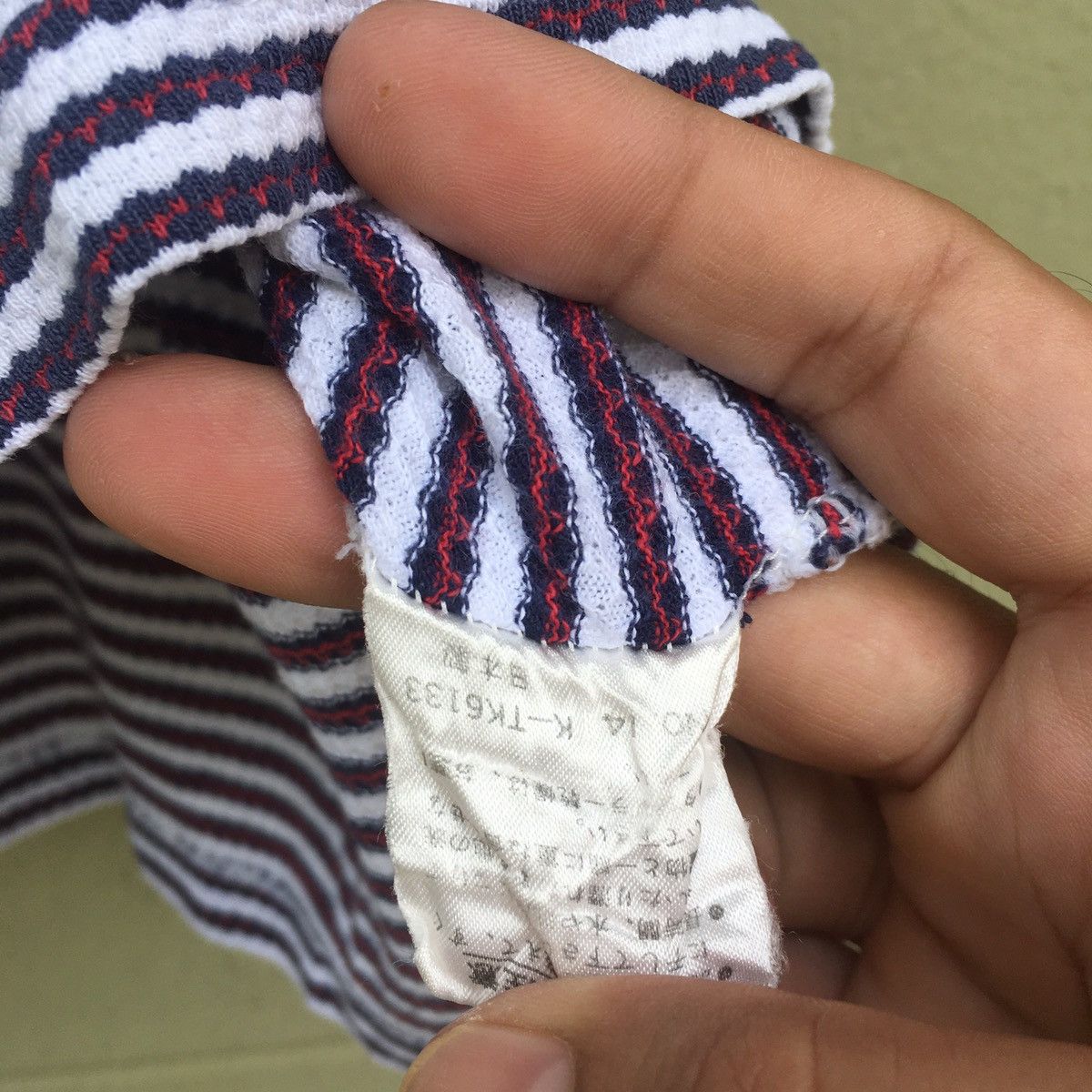 Japanese Brand Beams Stripes Tee Size US S / EU 44-46 / 1 - 5 Thumbnail
