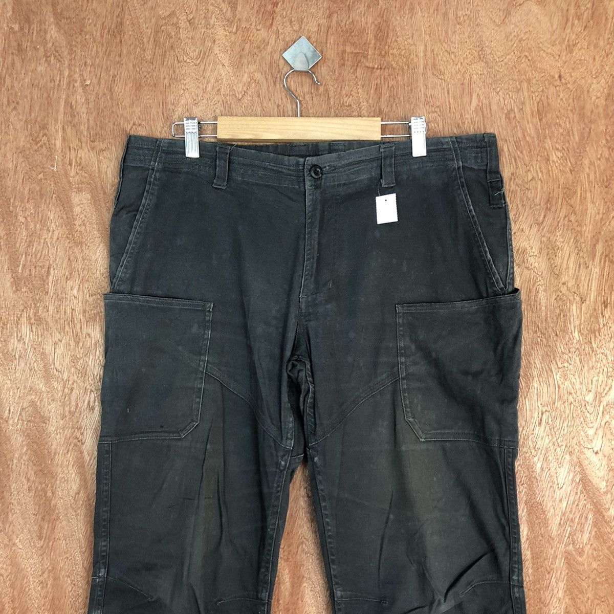 Japanese Brand D Gladiator utility streetwear Multipocket Cargo Pants #2345 Size 34" / US 12 / IT 48 - 2 Thumbnail