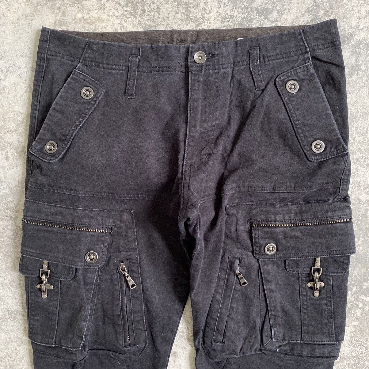 semanticdesign Semantic Design Stretchy Gas Mask Cargo Slim Fit Pants Size US 32 / EU 48 - 9 Thumbnail