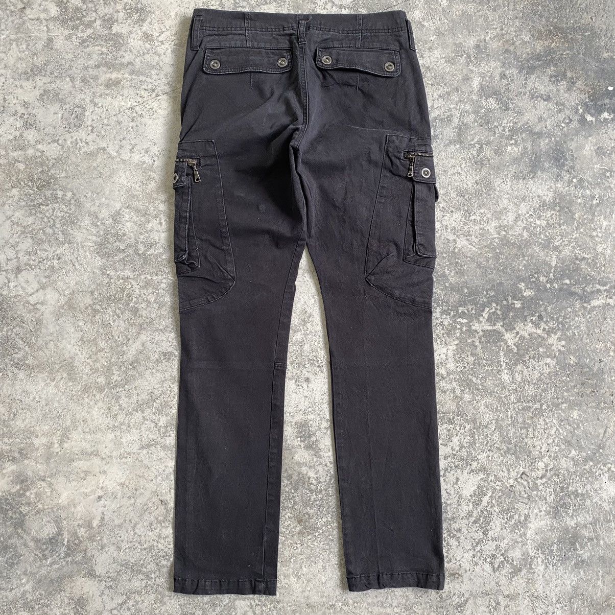 semanticdesign Semantic Design Stretchy Gas Mask Cargo Slim Fit Pants Size US 32 / EU 48 - 13 Thumbnail