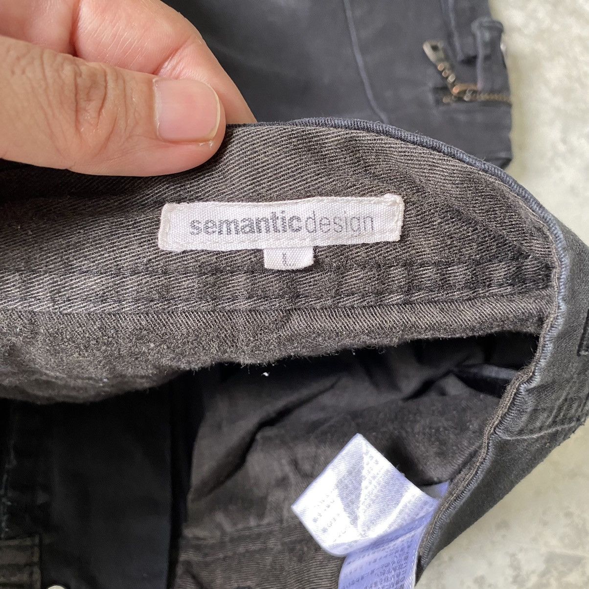 semanticdesign Semantic Design Stretchy Gas Mask Cargo Slim Fit Pants Size US 32 / EU 48 - 17 Thumbnail