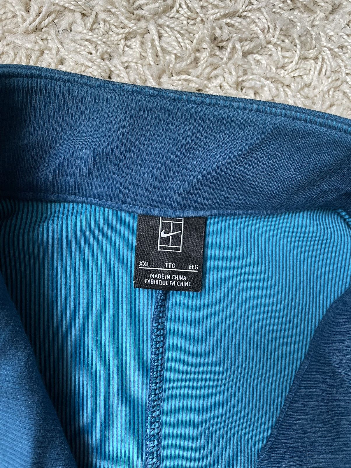 Nike Nike Roger Federer RF Tenis Track Jacket Size US XXL / EU 58 / 5 - 6 Thumbnail