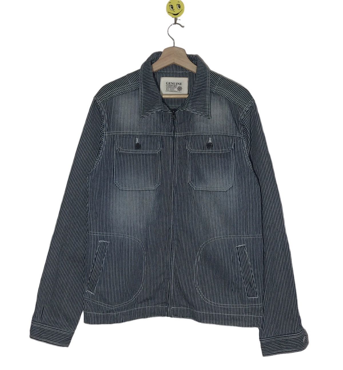Vintage Vintage Hickory Jacket Workwear Cox Chore Size US M / EU 48-50 / 2 - 1 Thumbnail