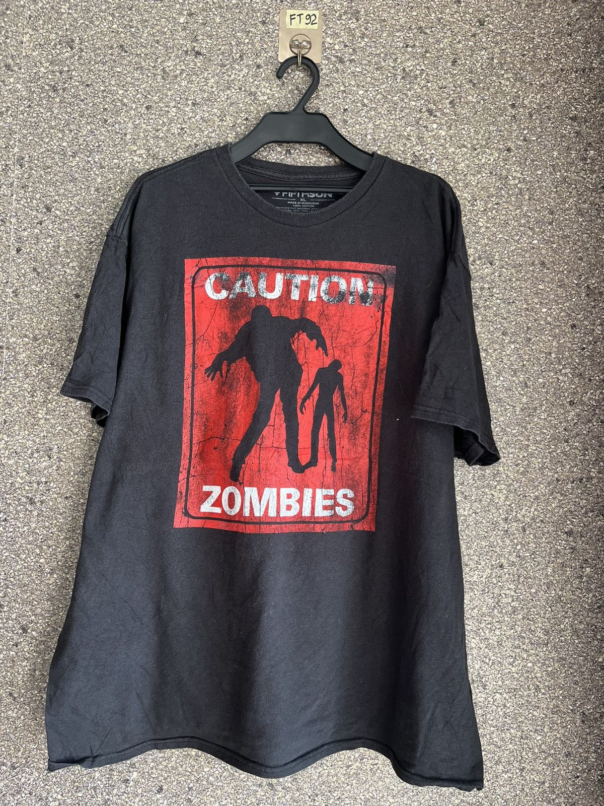 Vintage Caution zombies ft92 Size US XL / EU 56 / 4 - 1 Thumbnail